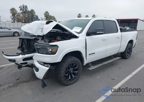 2022 Ram 1500 Laramie 4X4 6'4 Box из США, поврежденный, VIN 1C6SRFRT4NN420005